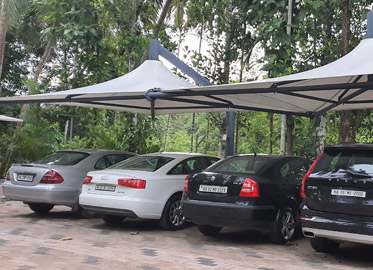 Tensile Fabric Car Parking Shades