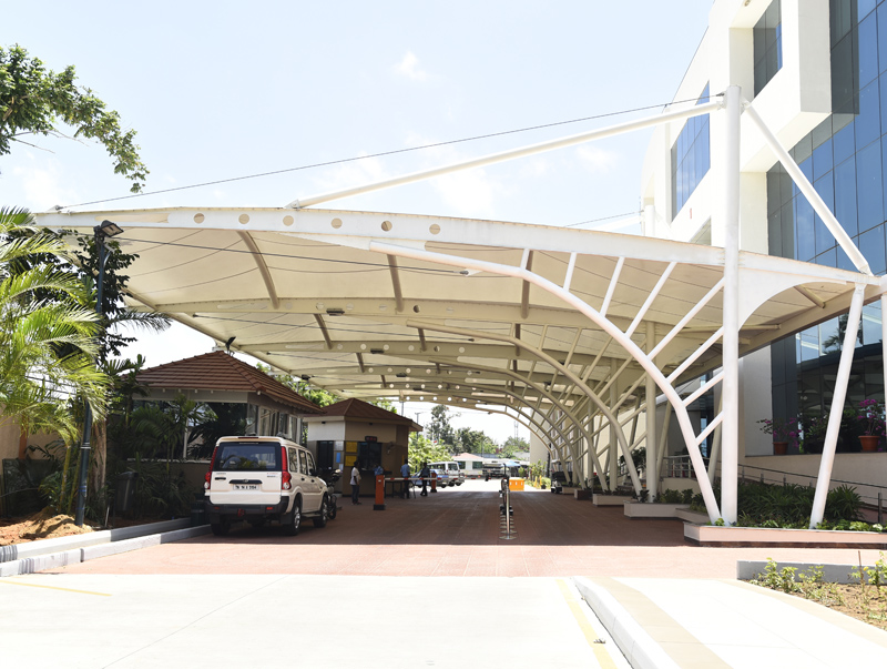 Entrance Canopies Infosys Chennai