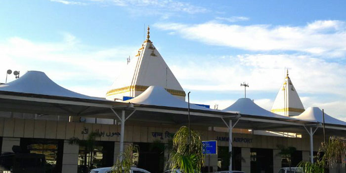 Airport Jammu tensile facades